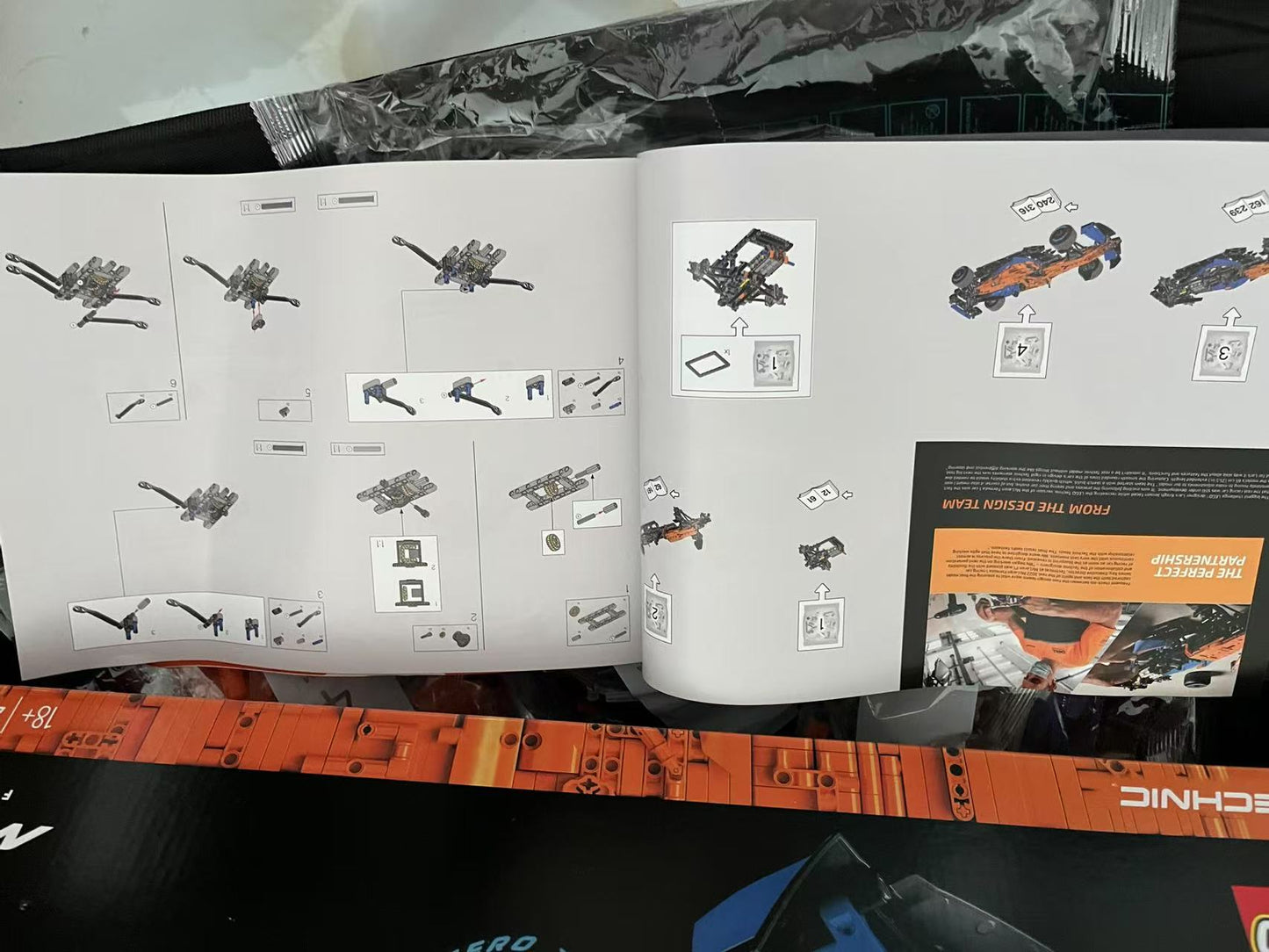 LEGO Technic McLaren Formula 1 - Vendors